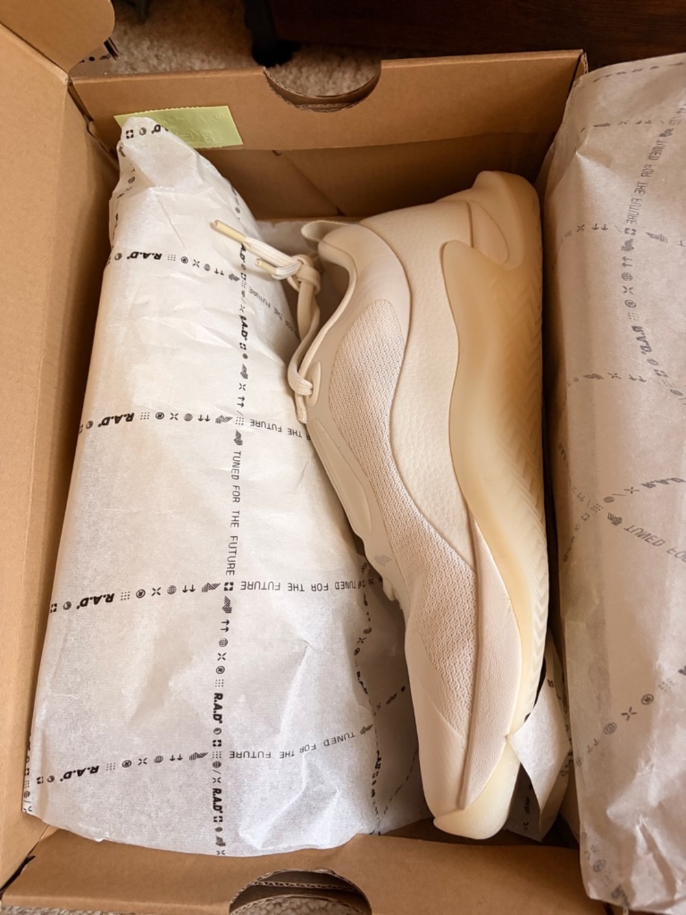 Brand new RAD white shoes